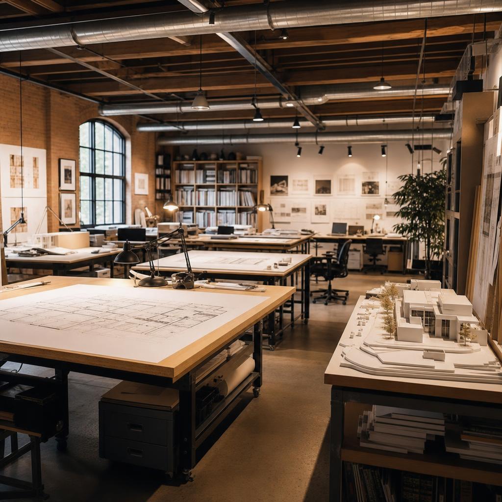 Inside the studio